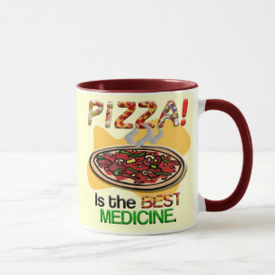 Pizza is the Best Medicine Mug