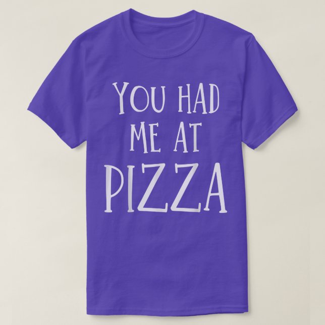 Pizza Italian Food Foodie 20193866 T-Shirt (Design Front)