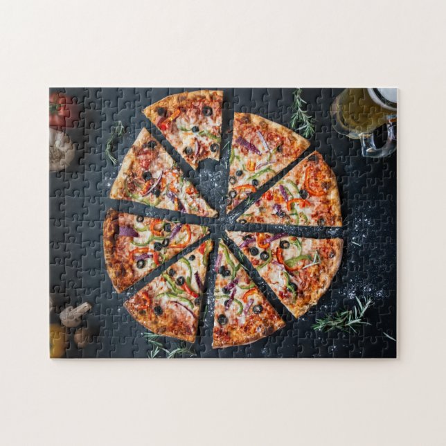 Pizza Jigsaw Puzzle (Horizontal)