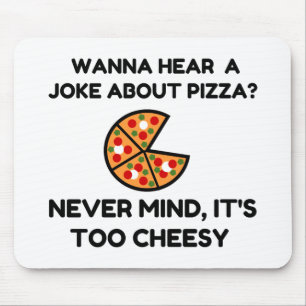 Pizza Joke Mouse Mat