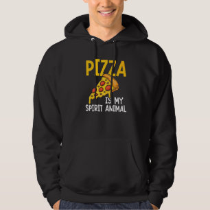 Pizza Junk Food Saying Fast Food Hoodie