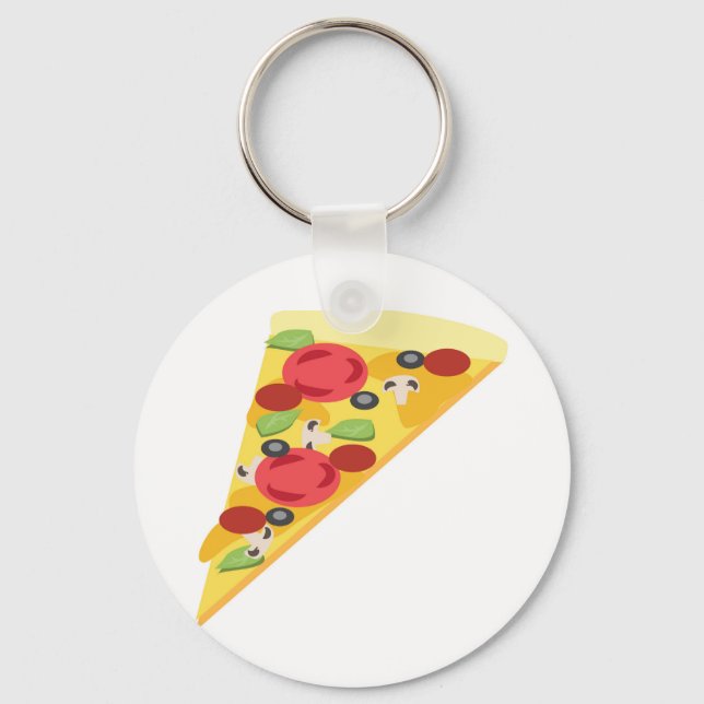 Pizza Key Ring (Front)