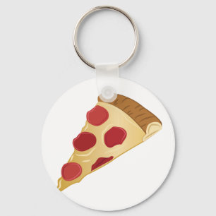 Pizza Key Ring