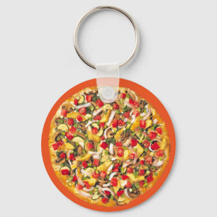 Pizza Key Ring