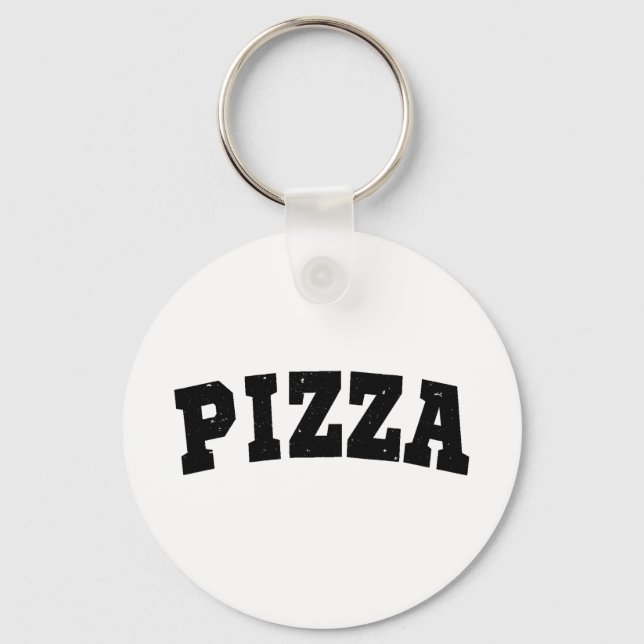 Pizza  key ring (Front)