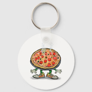 Pizza Key Ring