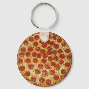 Pizza Key Ring