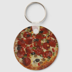 Pizza Keychain