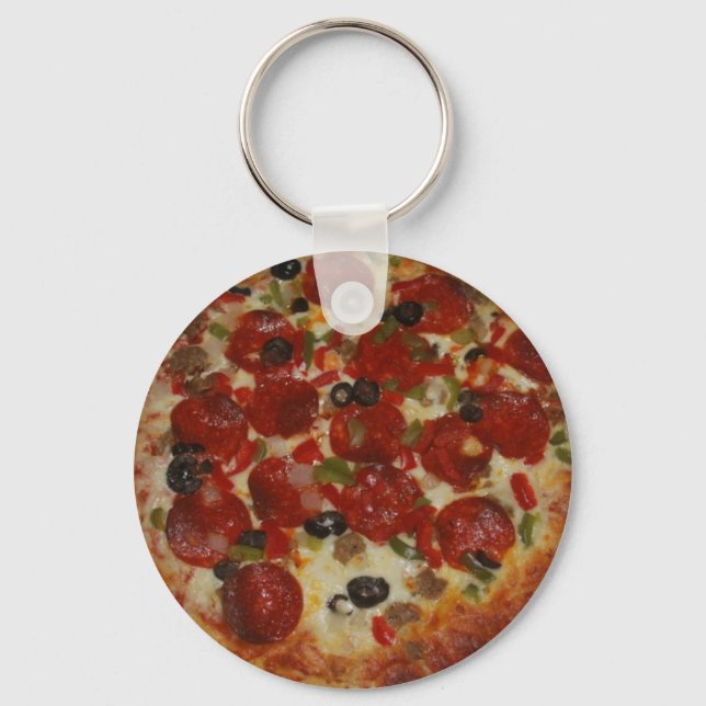 Pizza Keychain (Front)