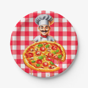 Pizza Kids’ Birthday Party Paper Plate