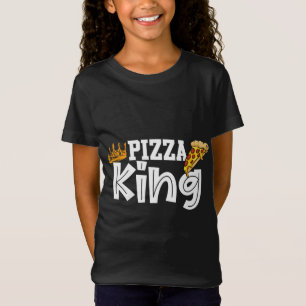 Pizza king crown and pizza funny pizza for men T-Shirt