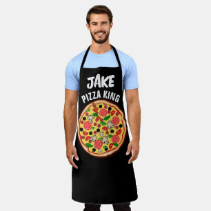 PIZZA KING CUSTOM PERSONALIZED kitchen Apron