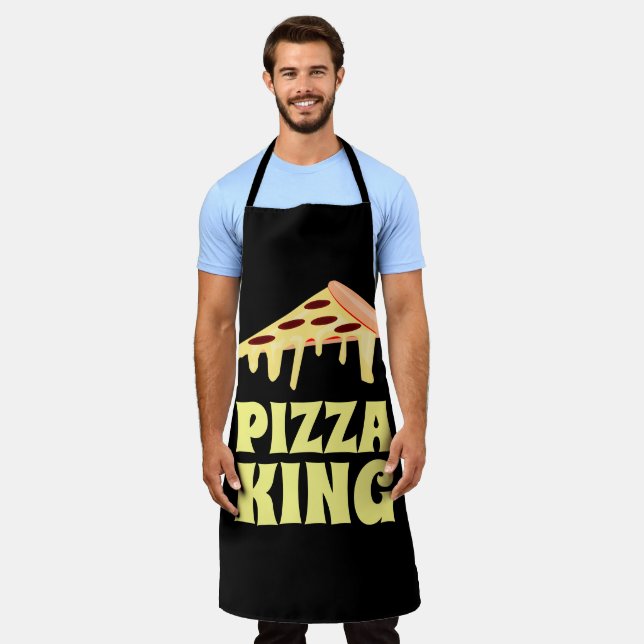 PIZZA KING DAD KITCHEN APRON (Worn)