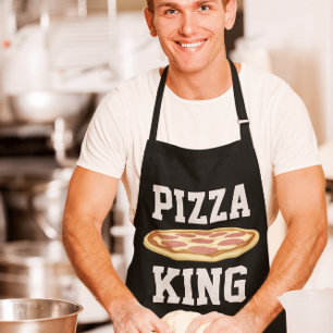 PIZZA KING DAD KITCHEN APRON