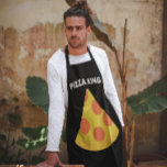 PIZZA KING DAD MENS APRON<br><div class="desc">PIZZA KING KITCHEN APRON</div>