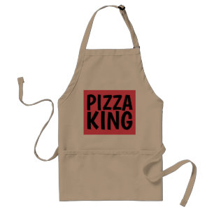 PIZZA KING DAD Men's Kitchen Aprons