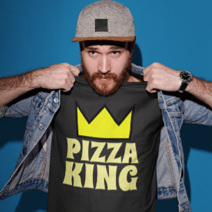 PIZZA KING MENS DAD T-Shirt T-Shirts
