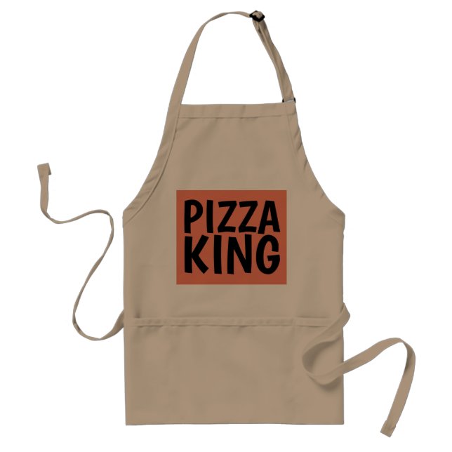 PIZZA KING Men's Kitchen Aprons (Front)