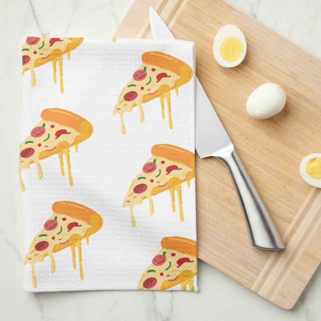 Pizza Kitchen Towel (Quarter Fold)