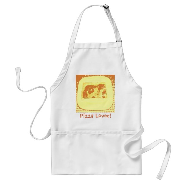 Pizza Lover! Standard Apron (Front)