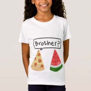 Pizza Lover Watermelon brother food Summer Vintage T-Shirt