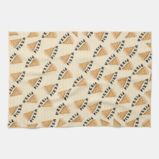 Pizza Lover's Kitchen Tea Towel