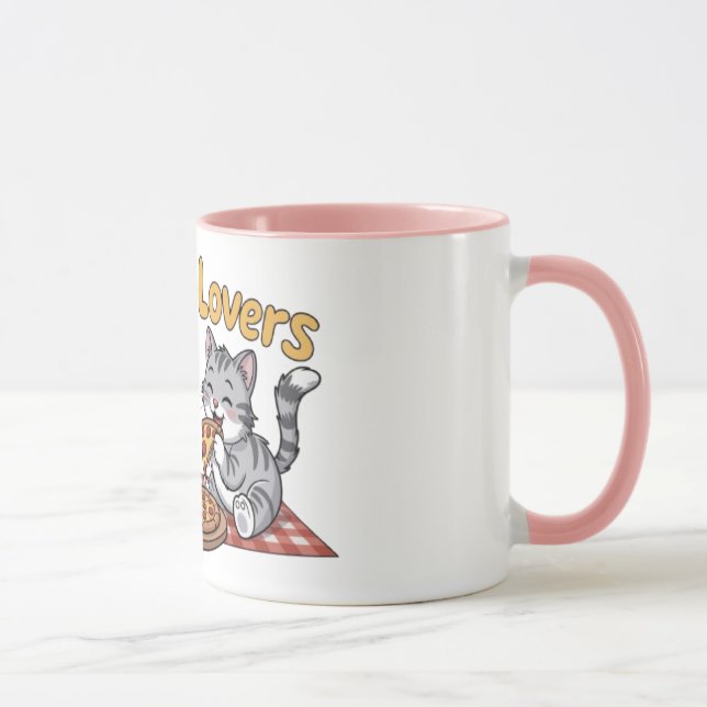 Pizza lovers mug (Right)