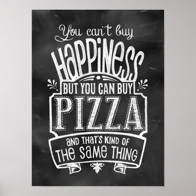 Pizza Lover's Poster (Front)