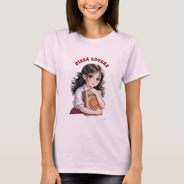 Pizza lovers T-Shirt (Front)
