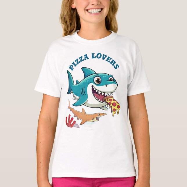 Pizza lovers T-Shirt (Front)
