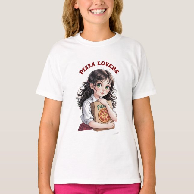 Pizza lovers T-Shirt (Front)