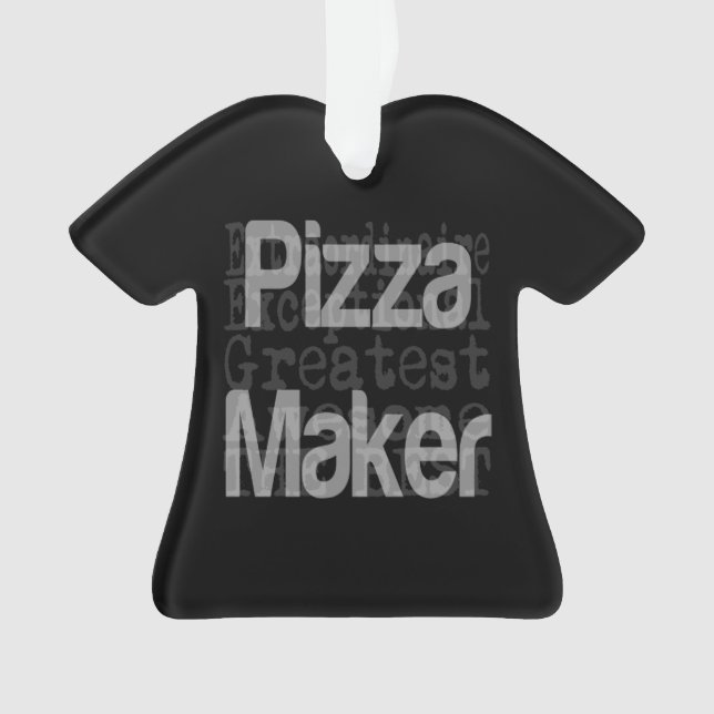 Pizza Maker Extraordinaire Ornament (Front)