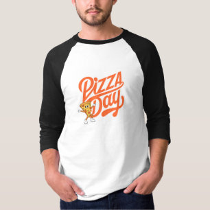 Pizza Man with Pizza Day  T-Shirt