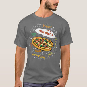 Pizza Master Italian Food Eating Pizza Premium 219 T-Shirt