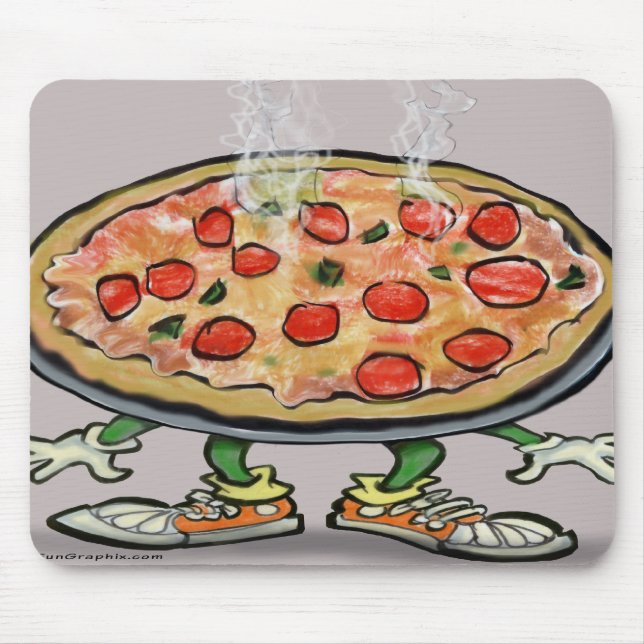 Pizza Mouse Mat (Front)