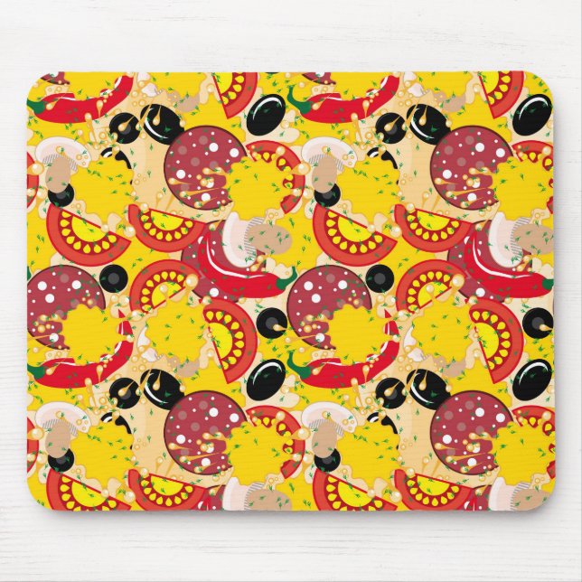 Pizza Mouse Mat (Front)