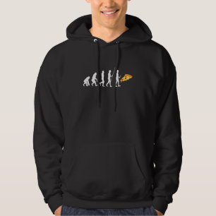 Pizza Mozarella Sauce Chewy Italian Hoodie
