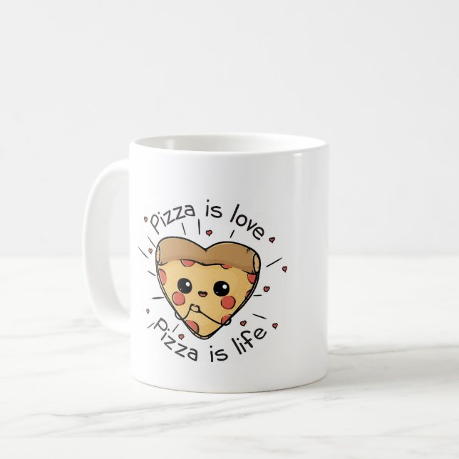 Pizza mug (Front Left)