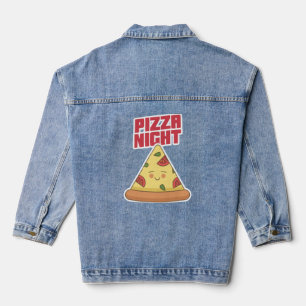 Pizza Night Denim Jacket
