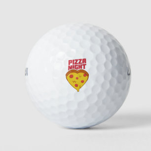 Pizza Night Golf Balls