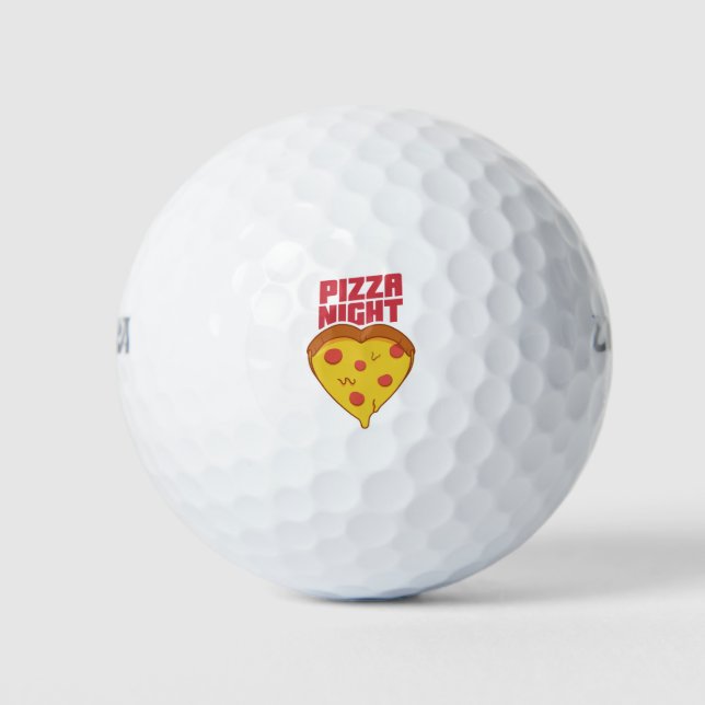 Pizza Night Golf Balls (Front)