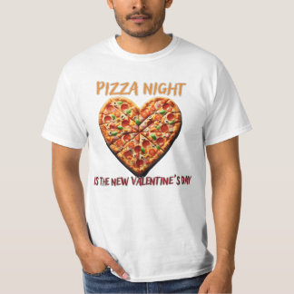 Pizza Night Love: A Trendy Tee Celebrating 