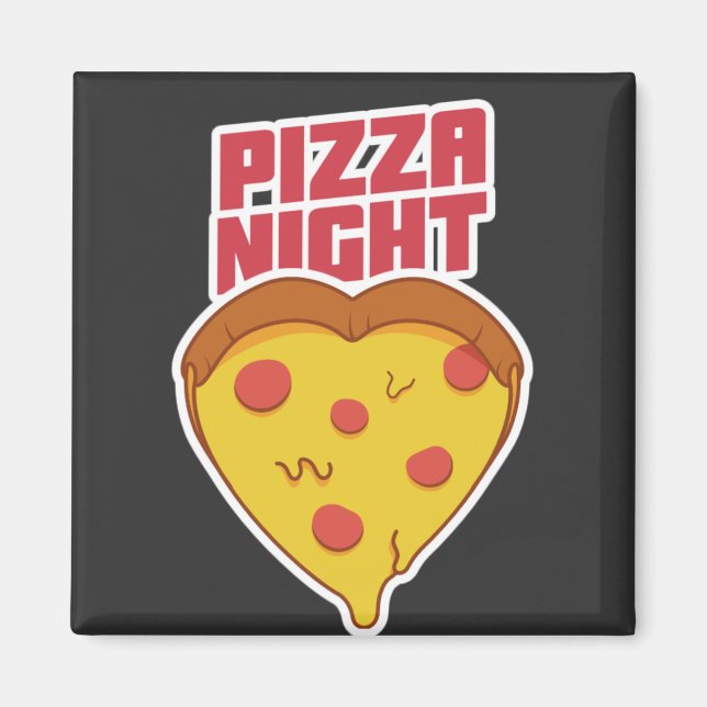 Pizza Night   Magnet (Front)