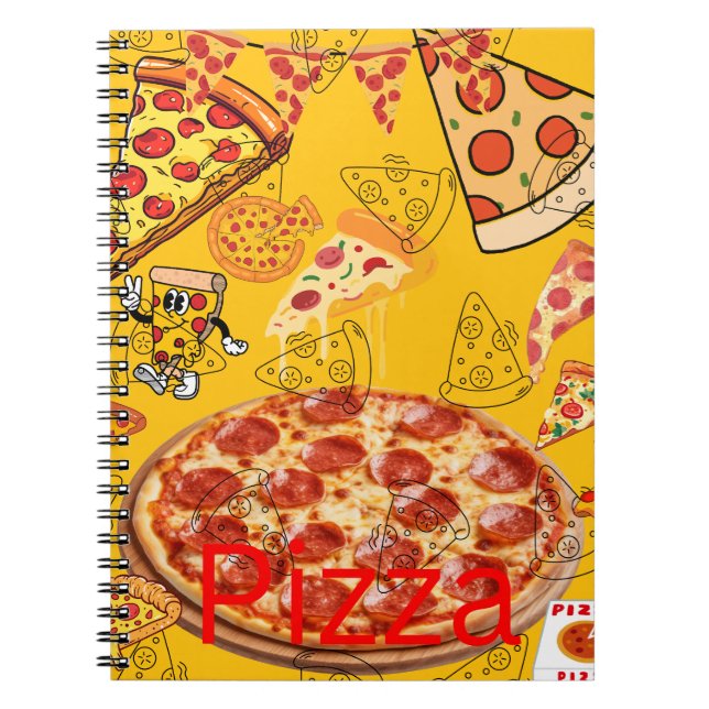 Pizza Notebook (Front)