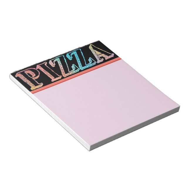 Pizza Notepad (Angled)