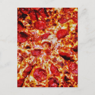 Pizza Painting Postcard