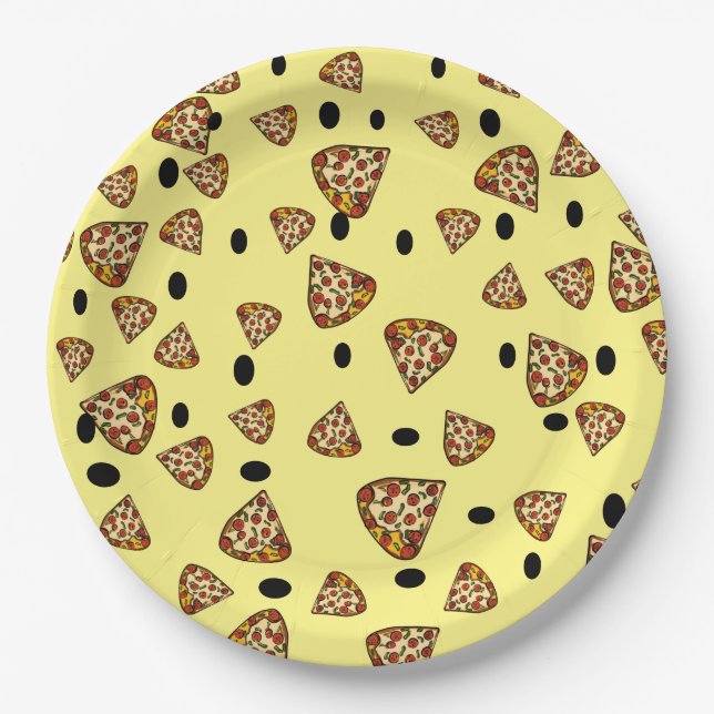 PIZZA PAPER PLATE (Front)