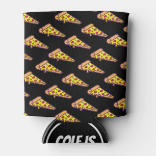 Pizza Party Birthday Decor Fun Pizza Slice Theme Can Cooler
