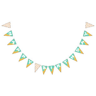 Pizza party bunting