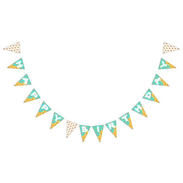 Pizza party bunting  (All)